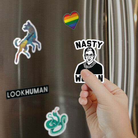 Nasty Woman RBG Magnet