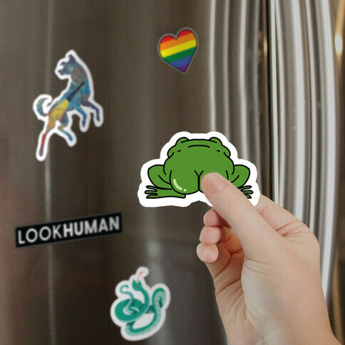 Frog Butt Magnet