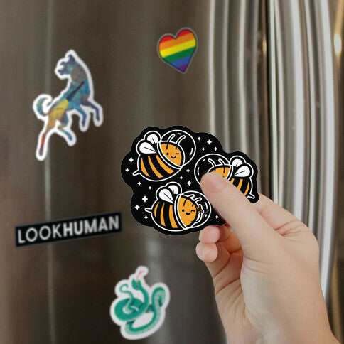 Space Bees Magnet