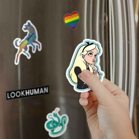 Punk Alice Parody Magnet