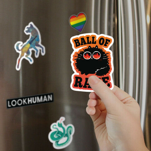 Ball Of Rage Magnet