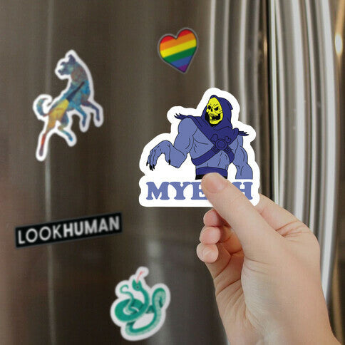 What's Goin' On? Couples Shirt (Skeletor) Magnet