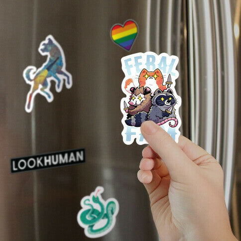 Feral Fam Magnet