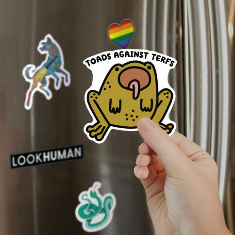 Toads Against TERFs (Censored) Magnet