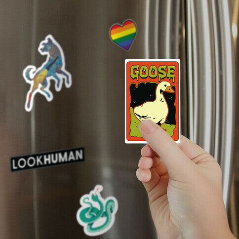 Goose Horror Parody Magnet