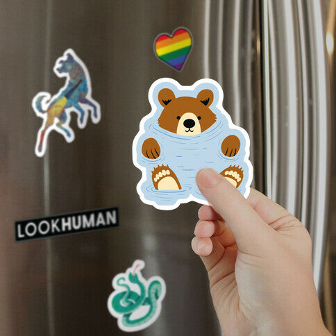 River Bear Magnet
