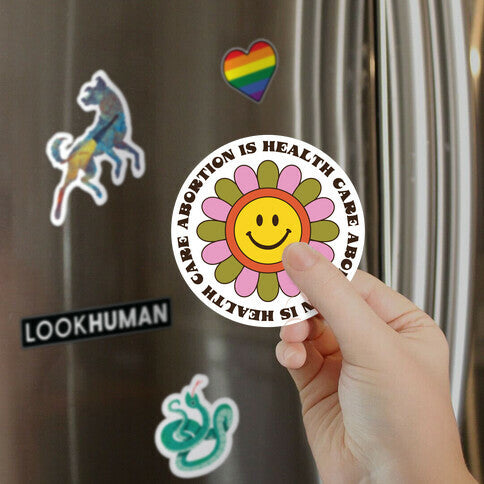 Abortion is Health Care Retro Magnet