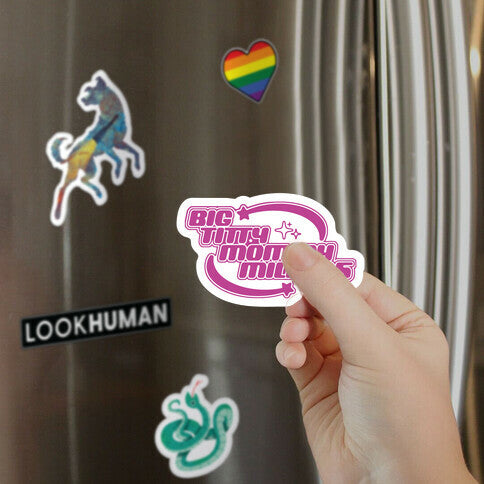 Y2K Big Titty Mommy Milkers Magnet