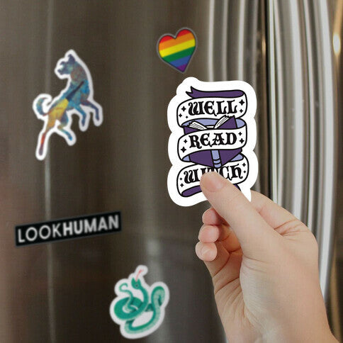 Well Read Witch Magnet