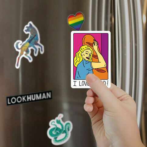 I Love Bread Magnet