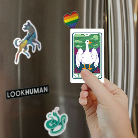 The Goose Tarot Magnet