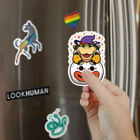 Cute Halloween Bowser Magnet