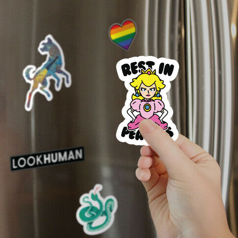 Rest In Peaches Magnet