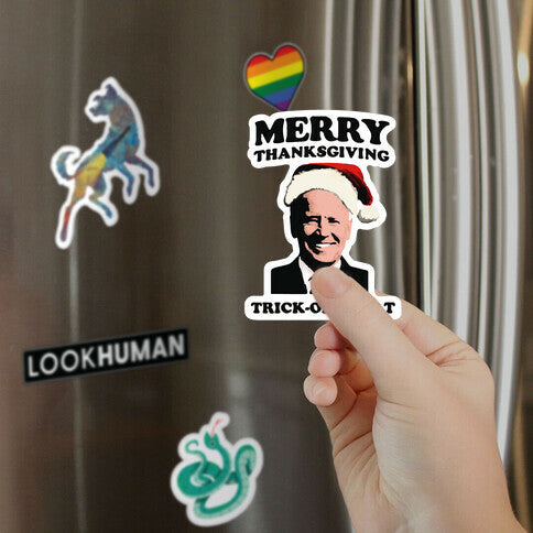 Merry Thanksgiving, Trick or Treat Magnet