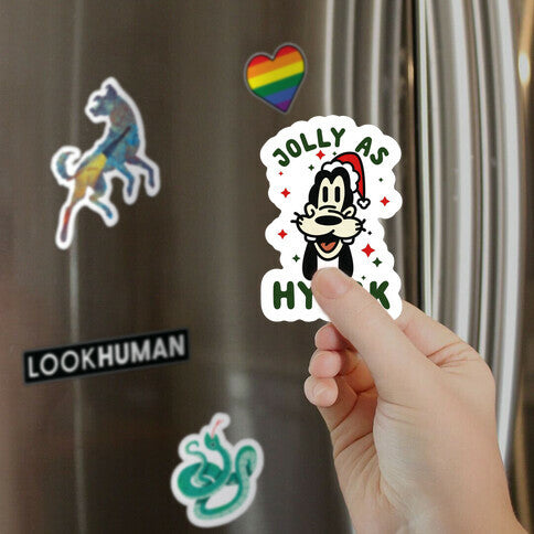 Jolly As Hyuck Goofy Parody Magnet