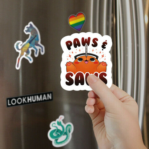 Paws & Saws Magnet