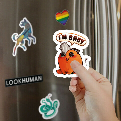 I'm Baby Pochita Magnet