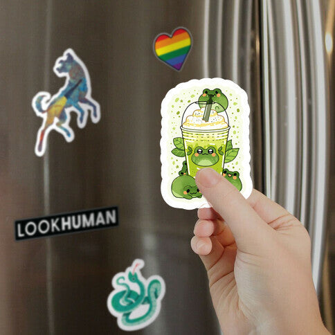 Matcha Froggyccino Magnet