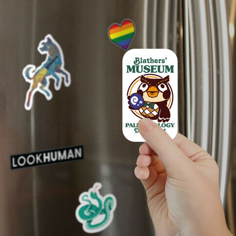 Blathers' Museum Paleontology Department Magnet