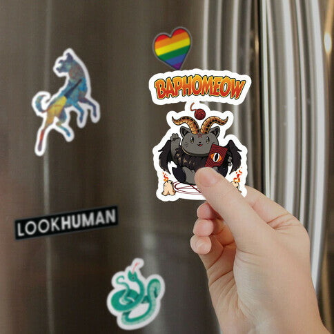 Baphomeow Magnet