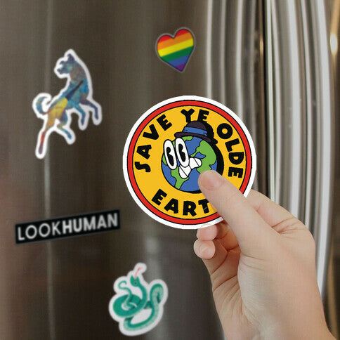 Save Ye Olde Earth Magnet