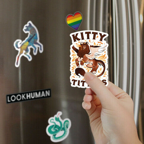 Kitty Titties Magnet