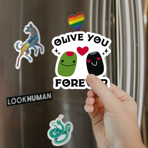 Olive You Forever Magnet