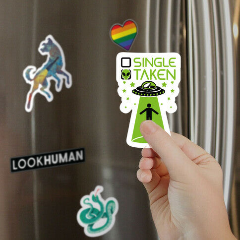 Single, Taken (UFO) Magnet