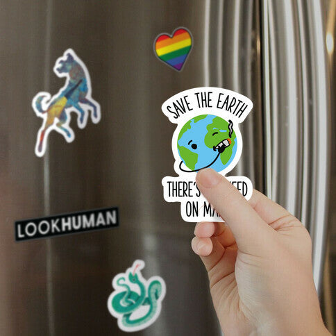 No Weed On Mars Magnet