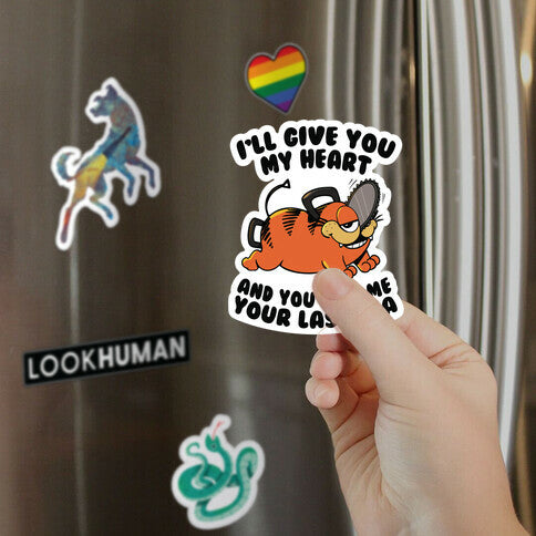 My Heart for your Lasagna Magnet