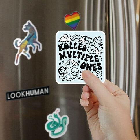 Rolled Multiple Ones Magnet