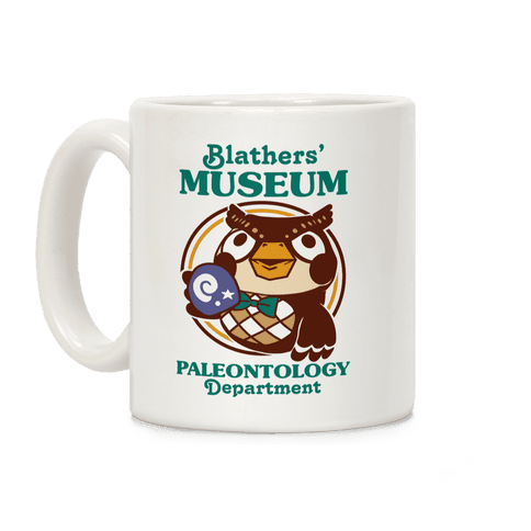 Blathers' Museum Paleontology Department Coffee Mug