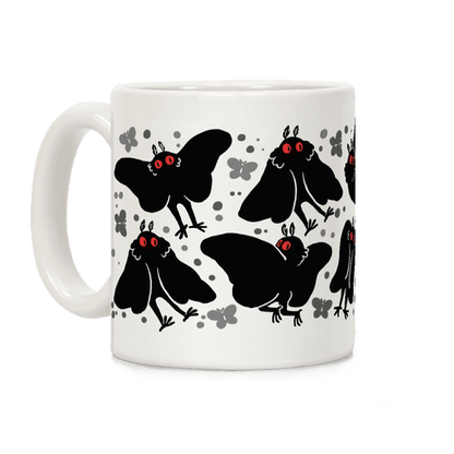 Cute Mothman Pattern Coffee Mug