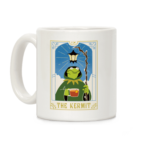 The Kermit Tarot Card Coffee Mug