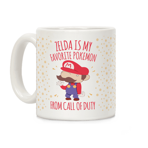 Zelda Is My Favorite Pokemon Coffee Mug