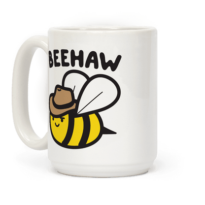 Beehaw Cowboy Bee Coffee Mug