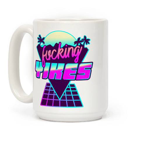F***ing YIKES Retro Wave Coffee Mug