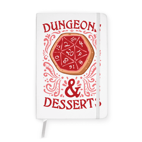 Dungeons & Desserts Notebook