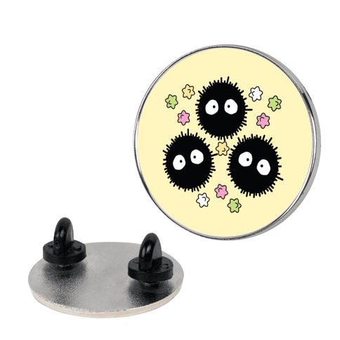 A Trio Of Soot Sprites Lapel Pin