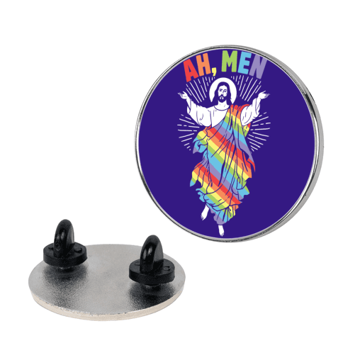 Ah, Men Gay jesus Pin