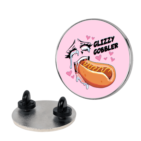 Ahegao Glizzy Gobbler Lapel Pin