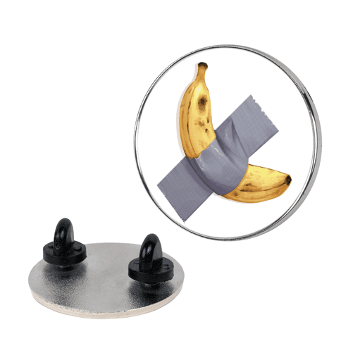 Banana Duct Tape Pin