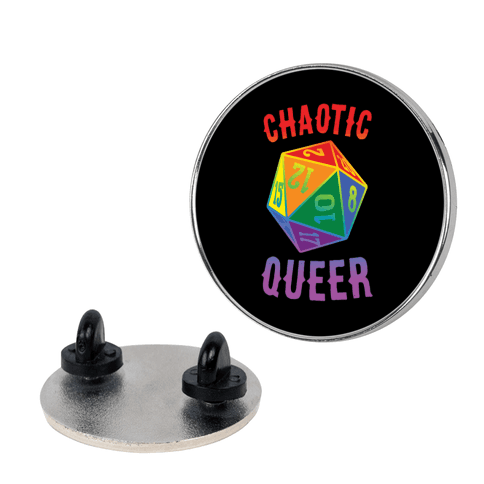 Chaotic Queer Lapel Pin