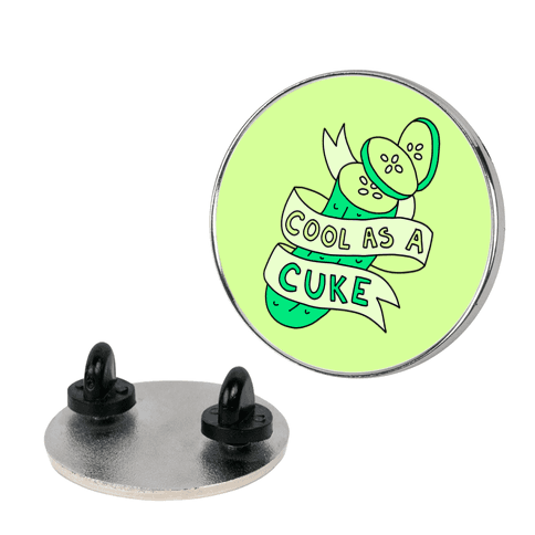 Cool As A Cuke Lapel Pin