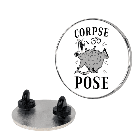 Corpse Pose Pin