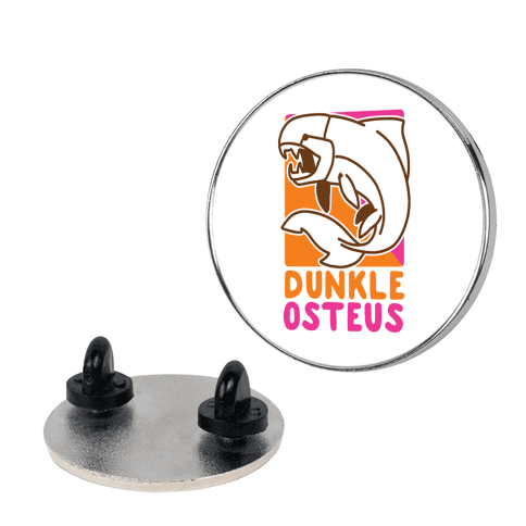 Dunkin' Dunkleosteus Lapel Pin