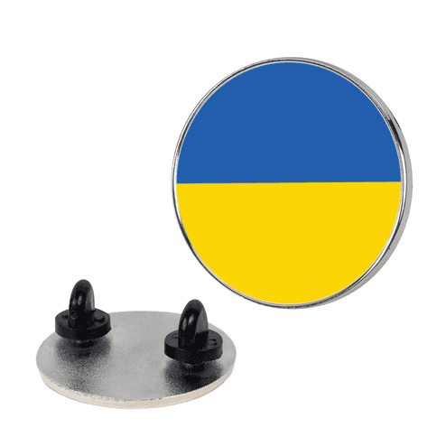 Flag Of Ukraine Lapel Pin