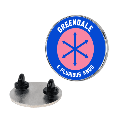 Greendale E Pluribus Anus Pin