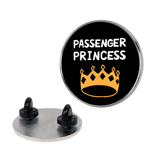 Passenger Princess Lapel Pin