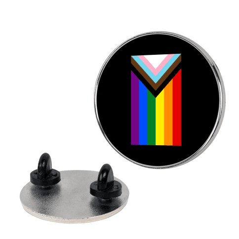 Progress Pride Flag Lapel Pin